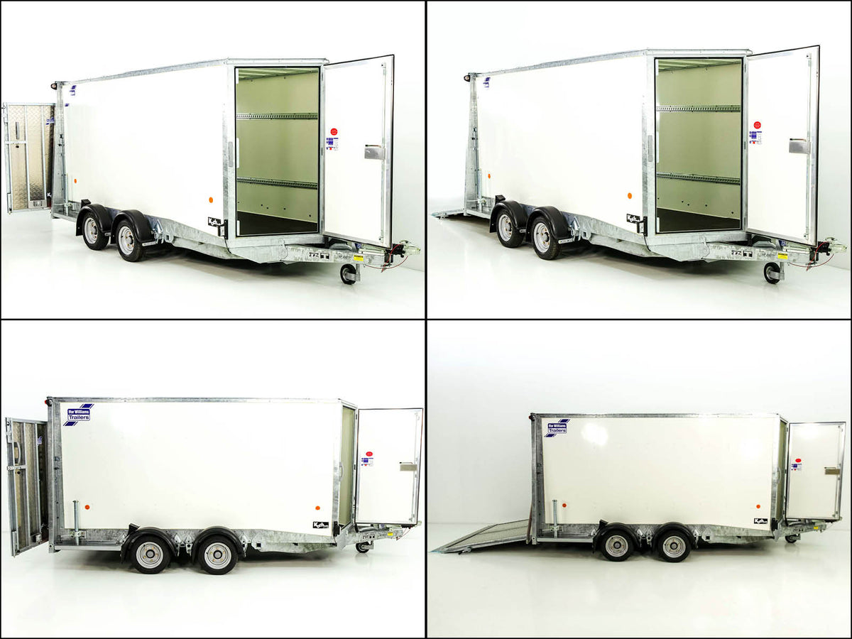 Ifor Williams Kofferanhänger BV 126G