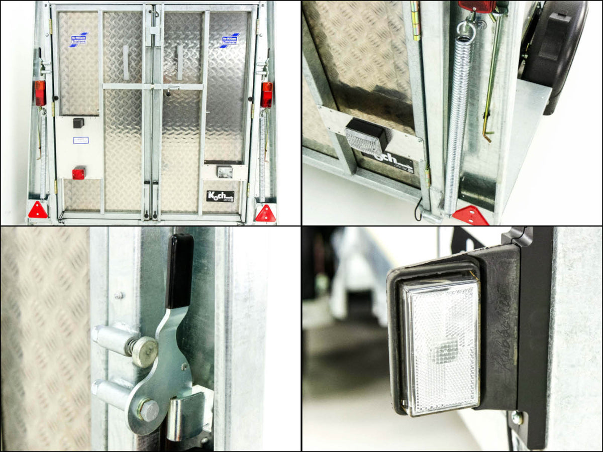 Ifor Williams Kofferanhänger BV 126G