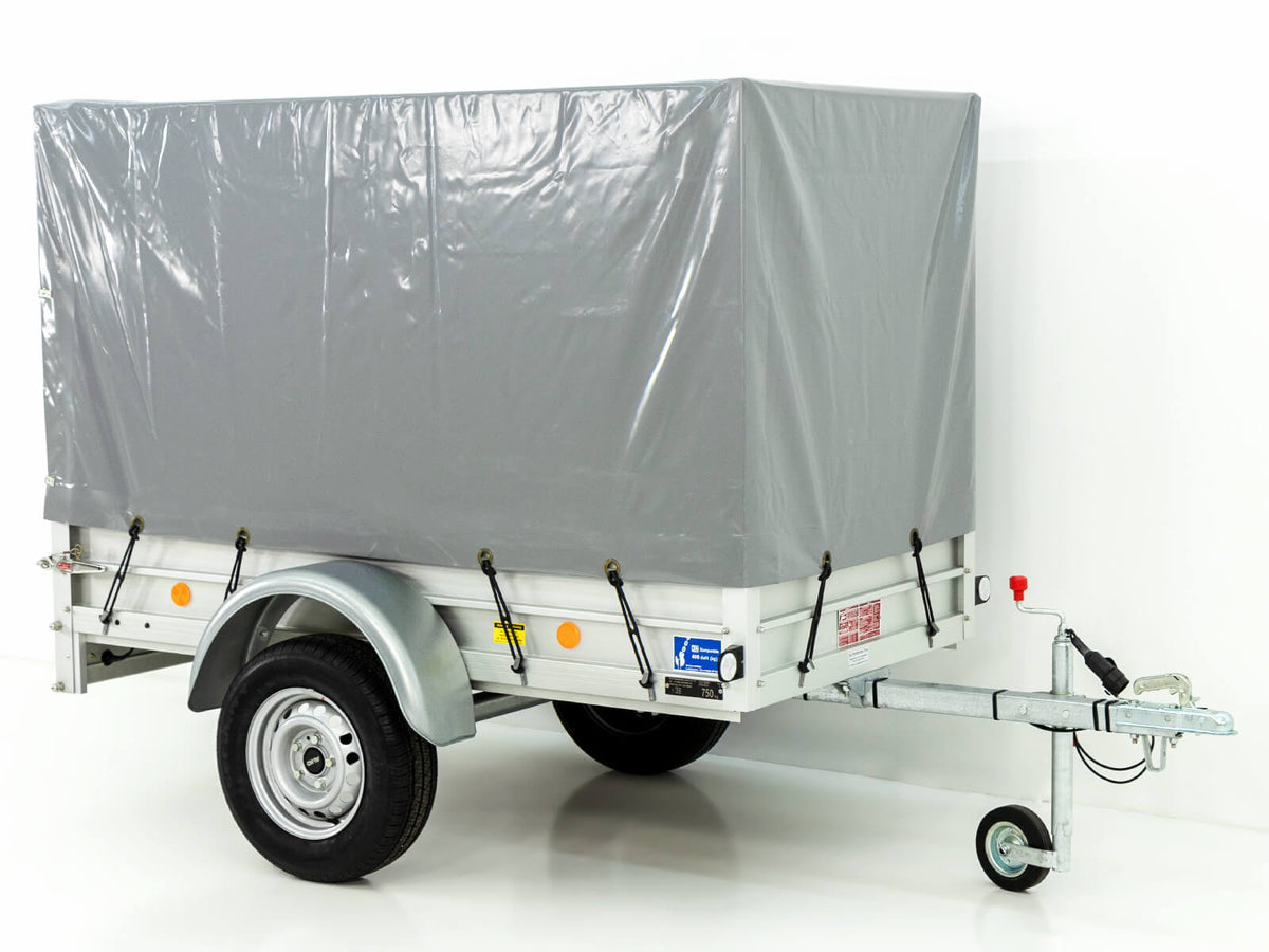 Koch Anhänger mit Plane 105x205cm 750kg|Typ U2|Hochplane 130cm|Angebot|Koch