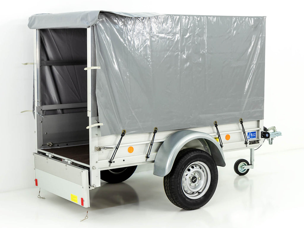 Koch Anhänger mit Plane 105x205cm 750kg|Typ U2|Hochplane 130cm|Angebot|Koch