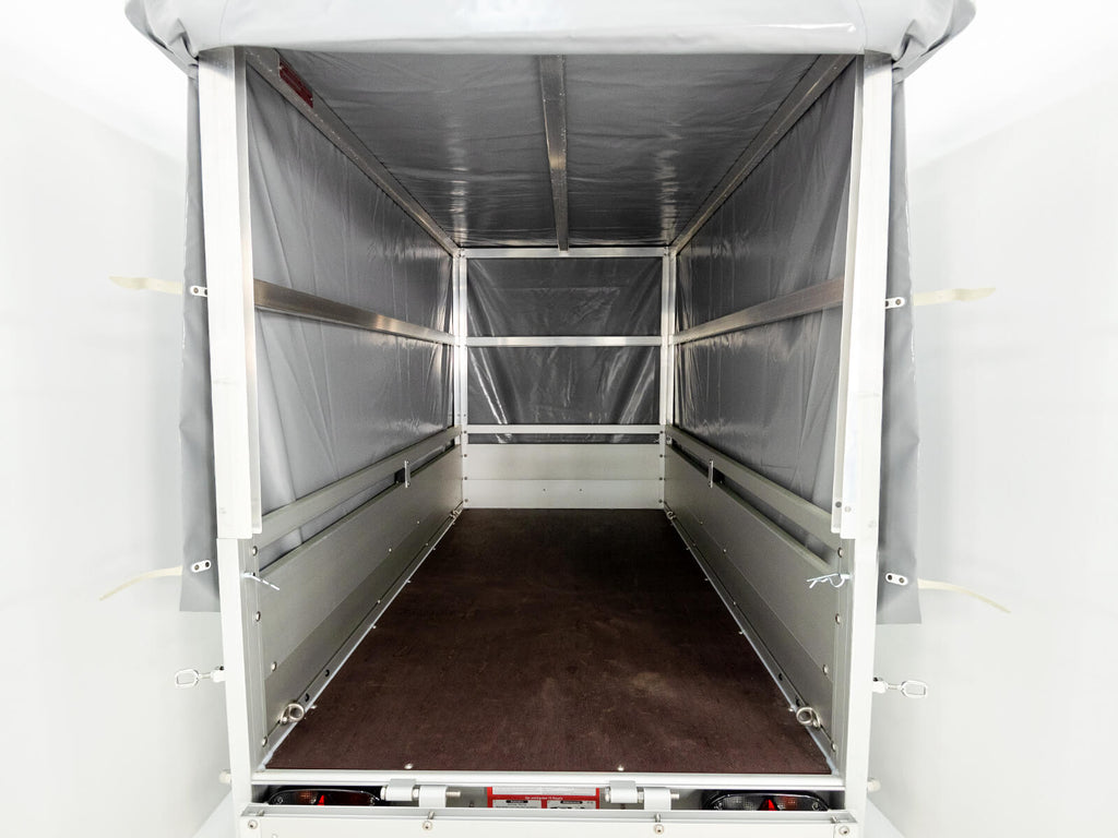 Koch Anhänger mit Plane 105x205cm 750kg|Typ U2|Hochplane 130cm|Angebot|Koch