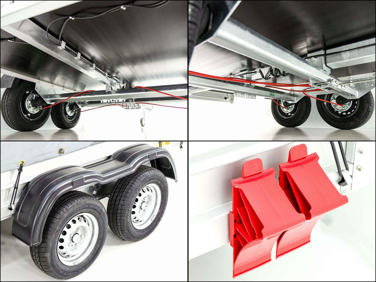 Koch-Anhänger 150x300cm 2,0t|Typ 7.20 Hobby|Hochplane 180 cm|Angebot|Koch