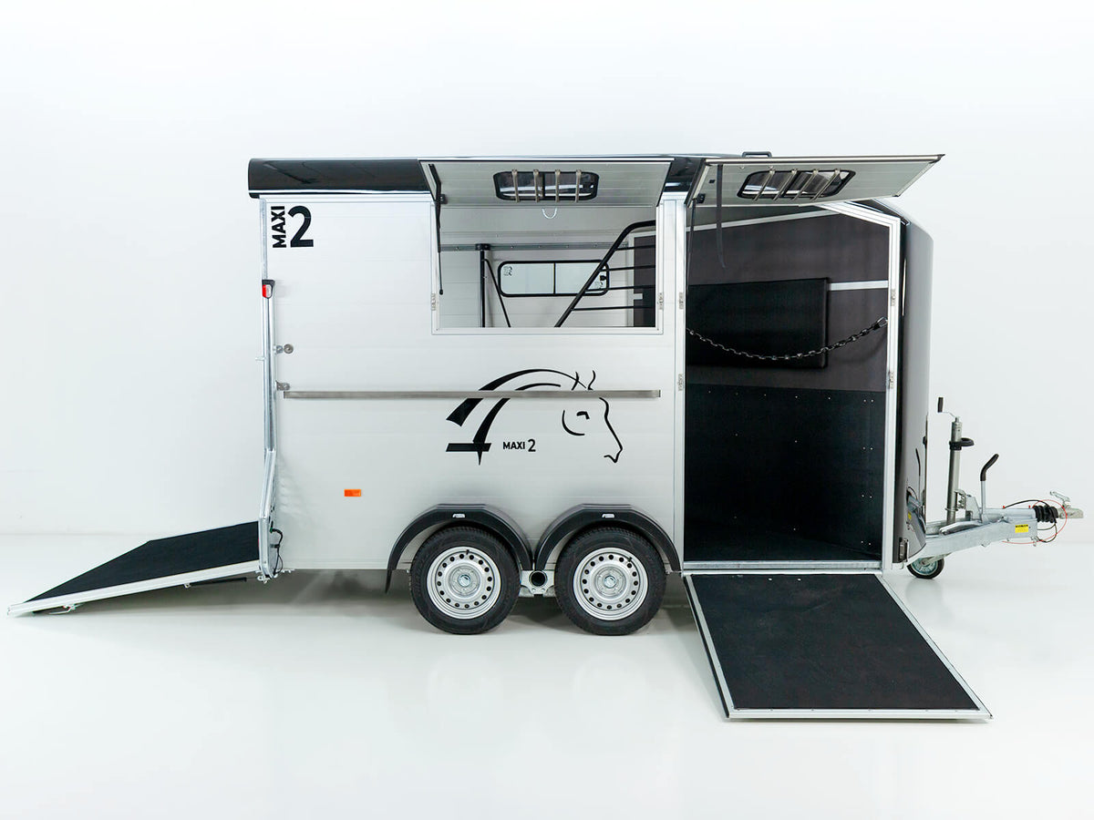 Cheval Liberte Pferdeanhänger MAXI 2|schwarz