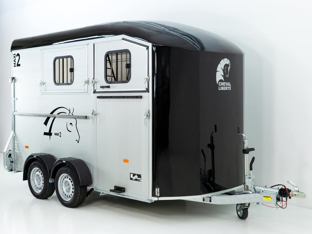 Cheval Liberte Pferdeanhänger MAXI 2|schwarz