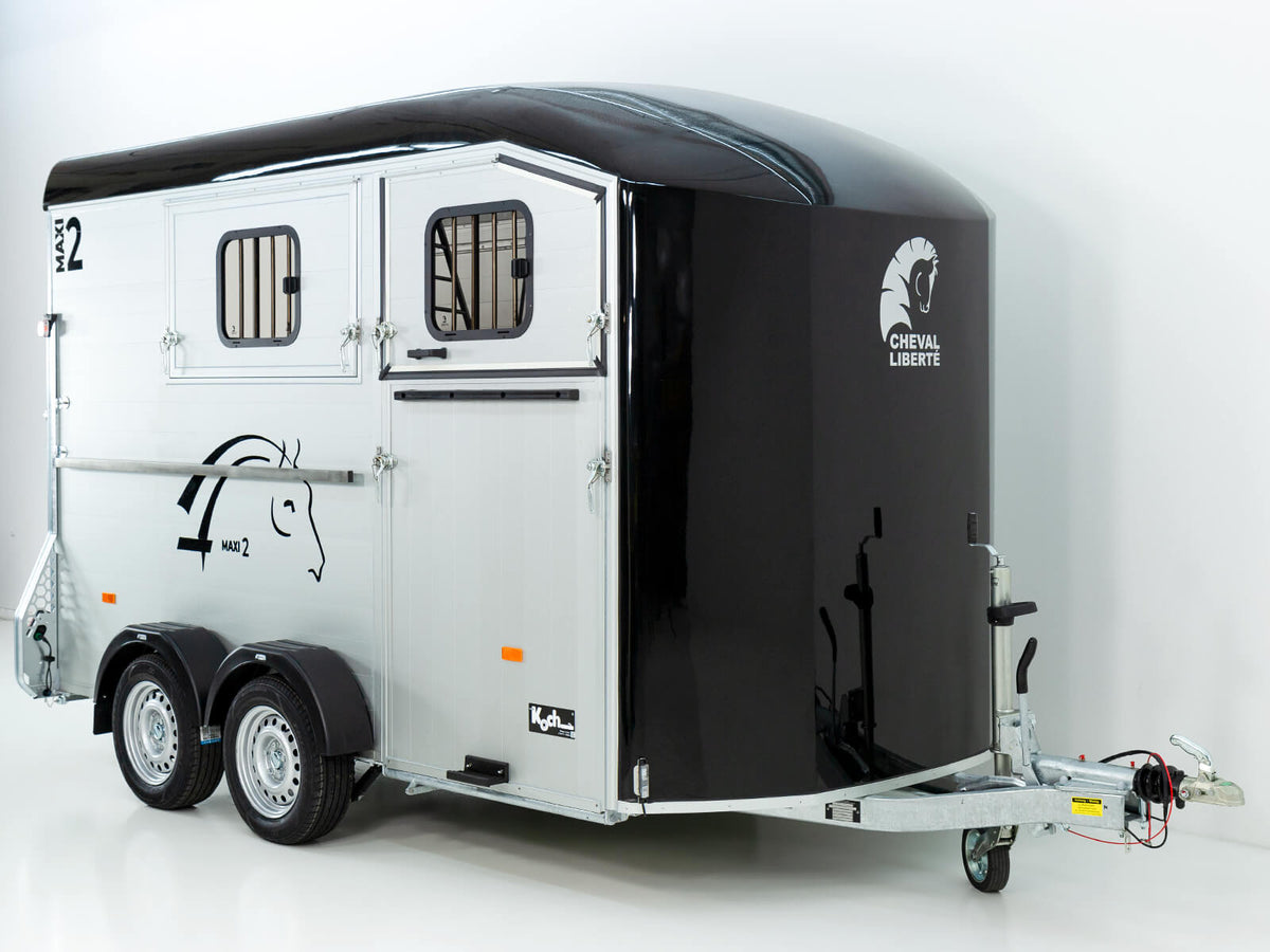 Cheval Liberte Pferdeanhänger MAXI 2|schwarz