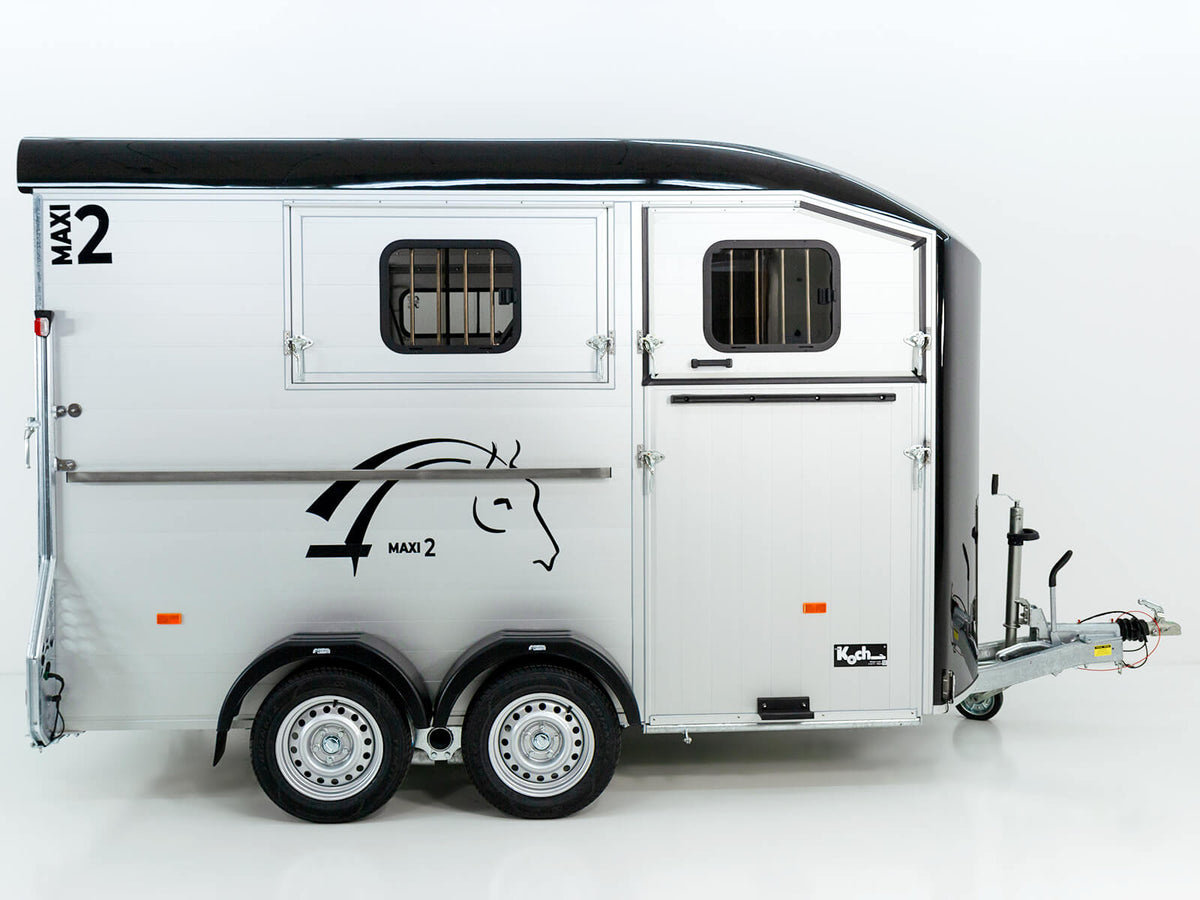 Cheval Liberte Pferdeanhänger MAXI 2|schwarz