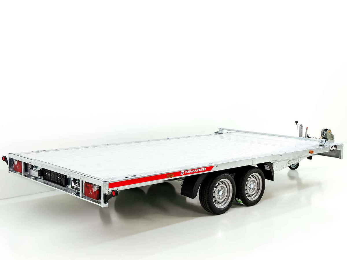 Temared Autotrailer CARLU 4521-S Aluboden 215x449cm 3,5t