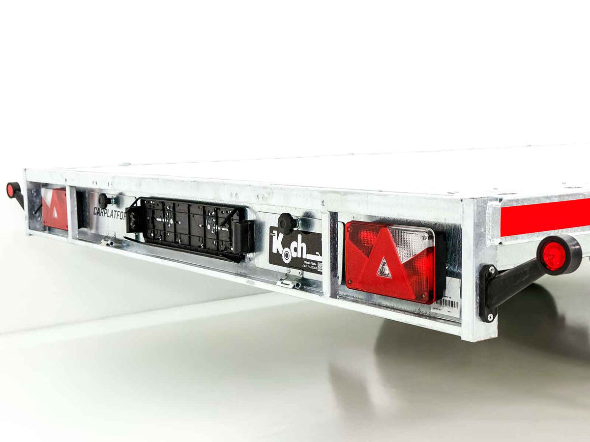 Temared Autotrailer CARLU 5121-S Aluboden 210x510cm 3,5t Tridem