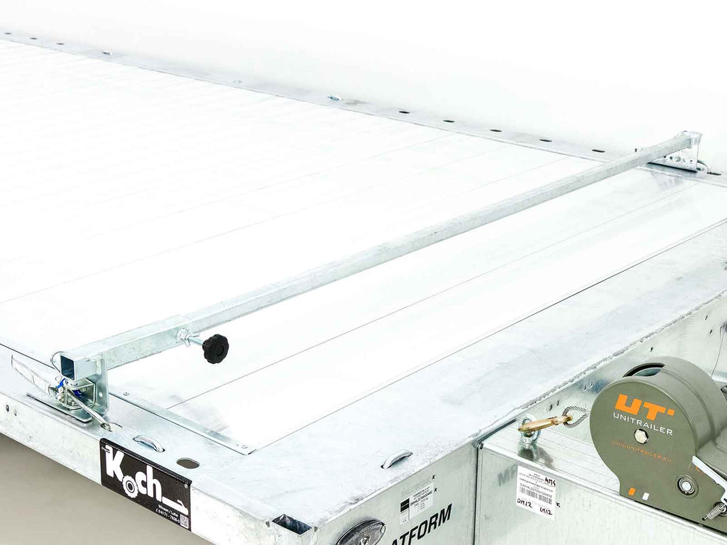 Temared Autotrailer CARLU 5121-S Aluboden 210x510cm 3,5t Tridem