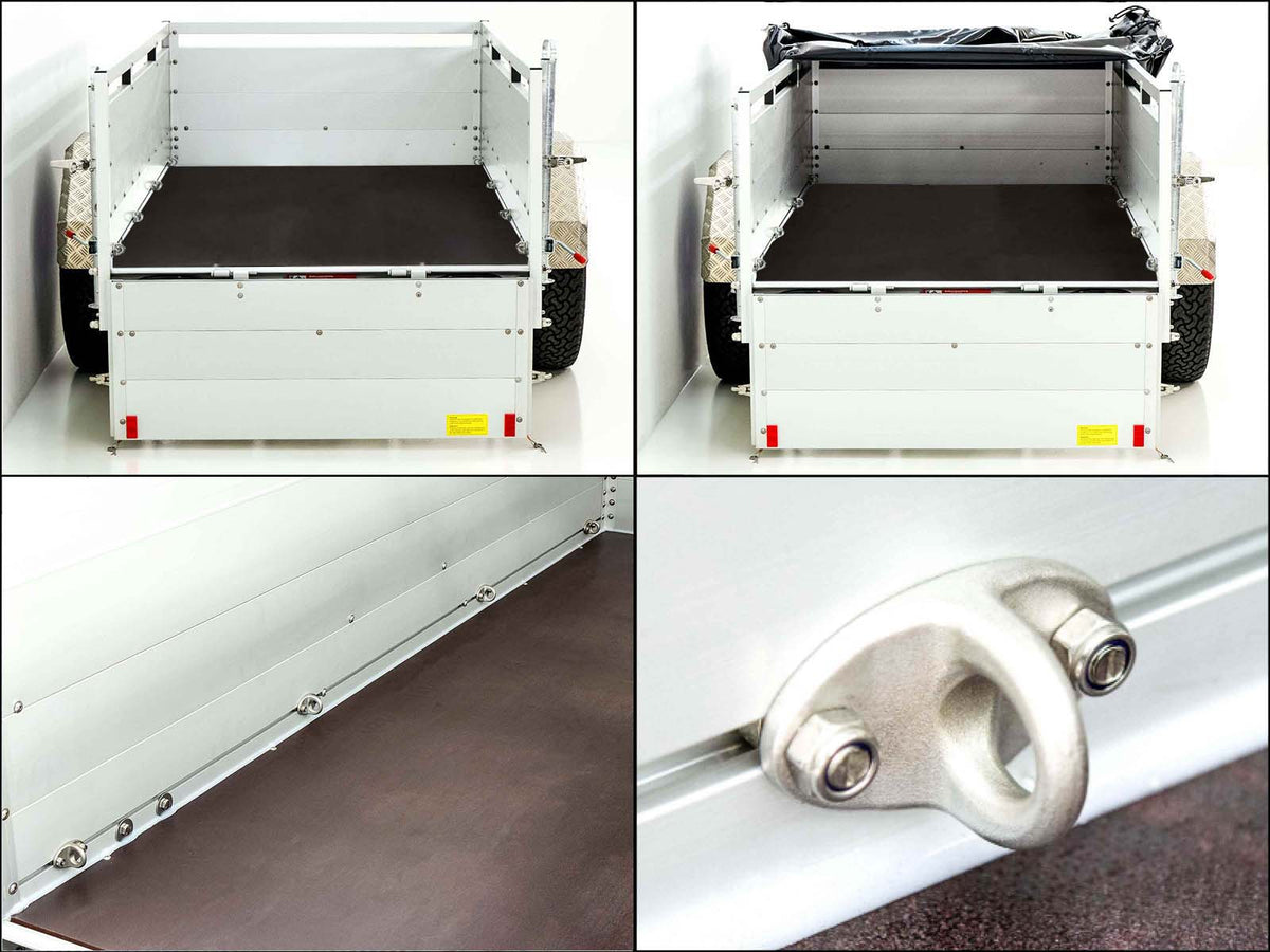 Koch Crossline Anhänger "Crossline 35" 125x250cm 1300kg|Höhe 60cm Typ 4.13