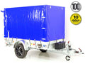 Koch-Anhänger "Edition 35" 125x250cm 1300kg|Typ 4.13|Hochplane 160cm - Blau