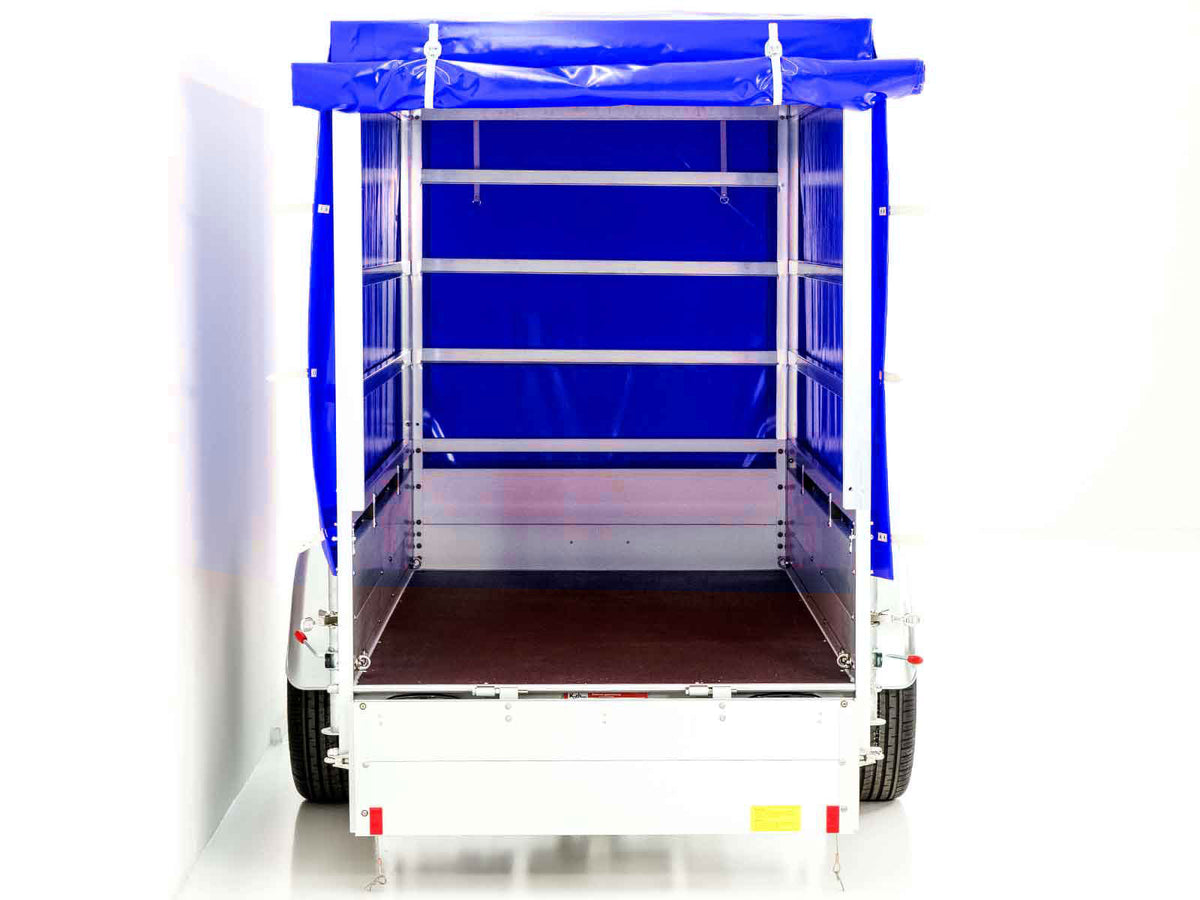Koch-Anhänger "Edition 35" 125x250cm 1300kg|Typ 4.13|Hochplane 160cm - Blau