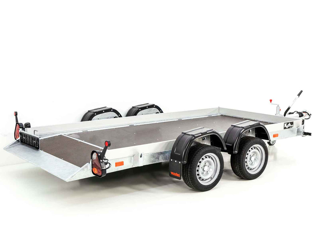 Vezeko Absenkanhänger Tandem 162x345cm 3,5t|E Pumpe