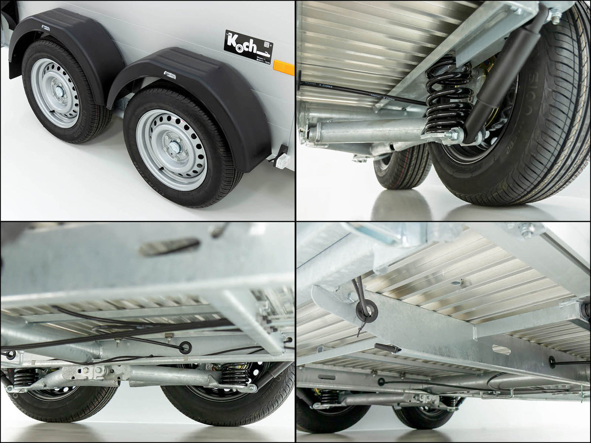 Cheval Liberte Pferdeanhänger Touring Jumping V2 |Pullman-Fahrwerk|Sattelkammer|blau