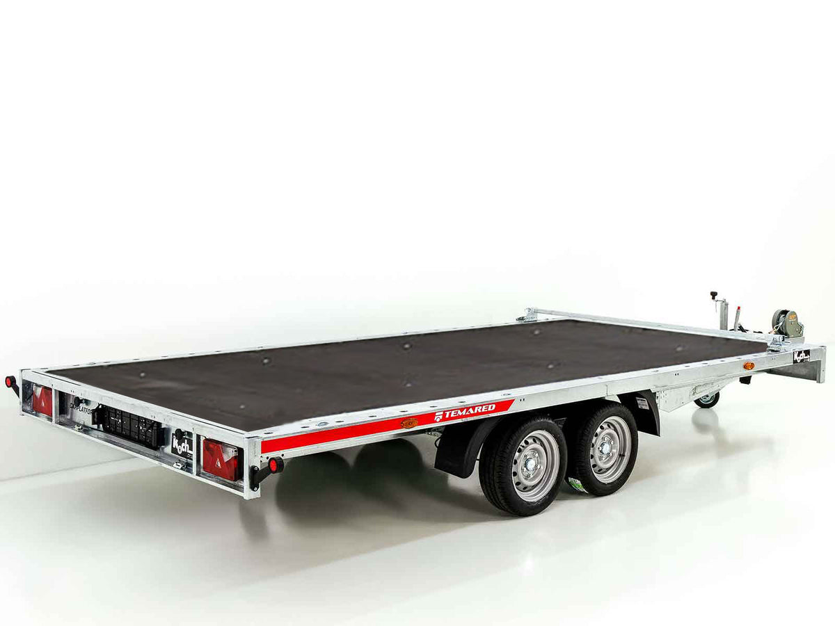 Temared Autotrailer CARLU 4521-S Holzboden 215x449cm 3,5t