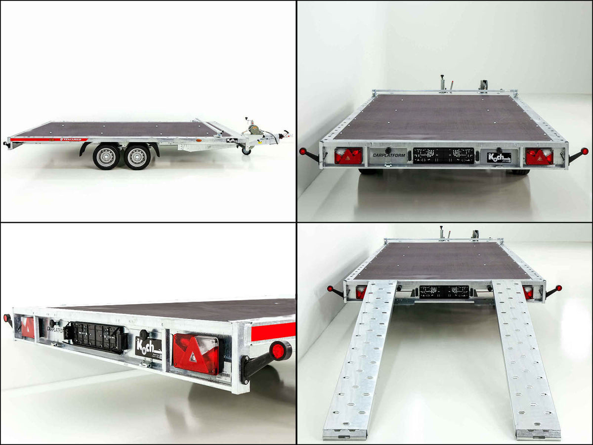 Temared Autotrailer CARLU 4521-S Holzboden 215x449cm 3,5t