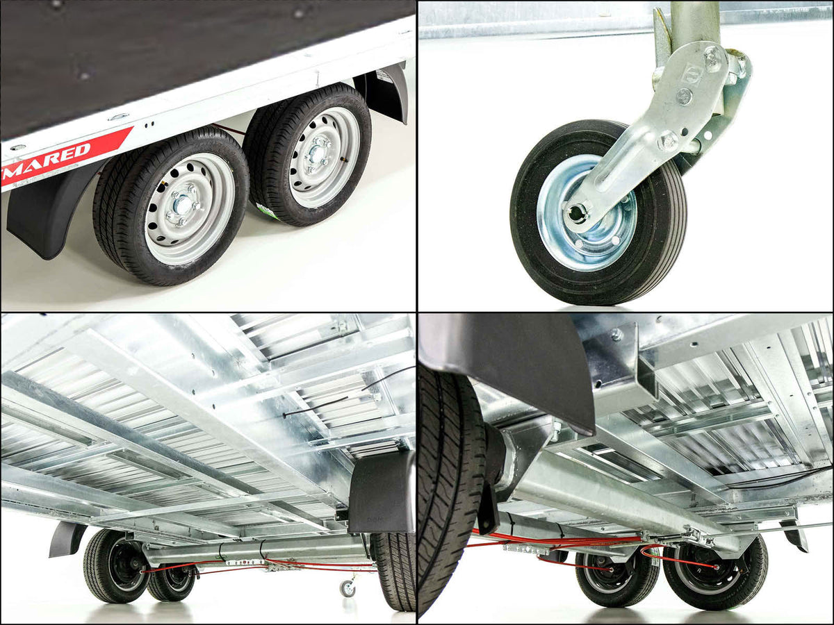 Temared Autotrailer CARLU 4521-S Holzboden 215x449cm 3,5t