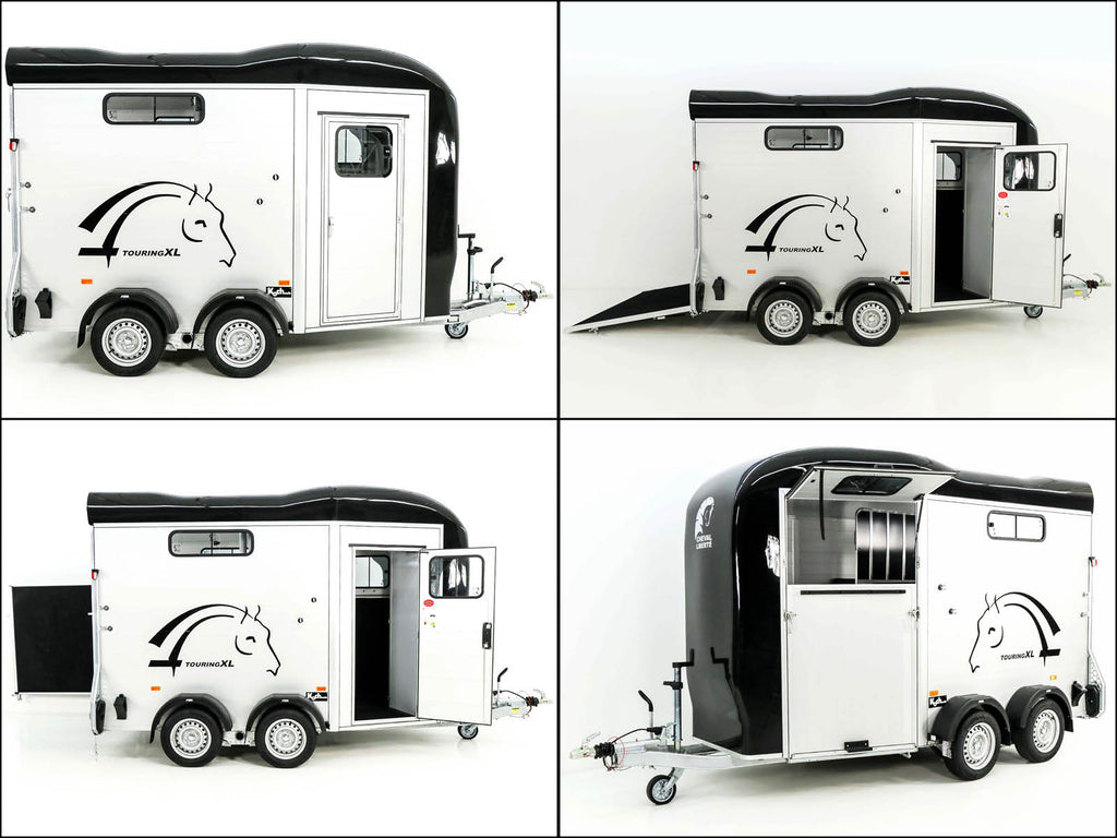 Cheval Liberte Pferdeanhänger Touring XL Country|Sattelkammer|Frontausstieg|schwarz