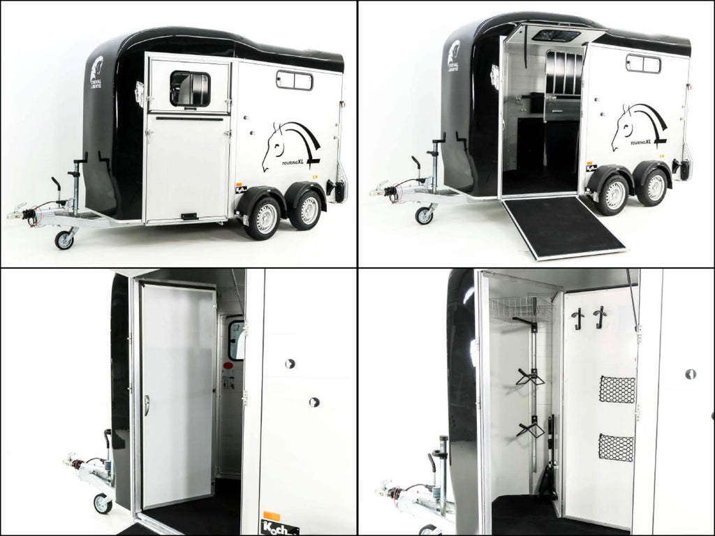 Cheval Liberte Pferdeanhänger Touring XL Country|Sattelkammer|Frontausstieg|schwarz