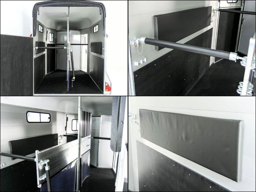 Cheval Liberte Pferdeanhänger Touring XL Country|Sattelkammer|Frontausstieg|schwarz