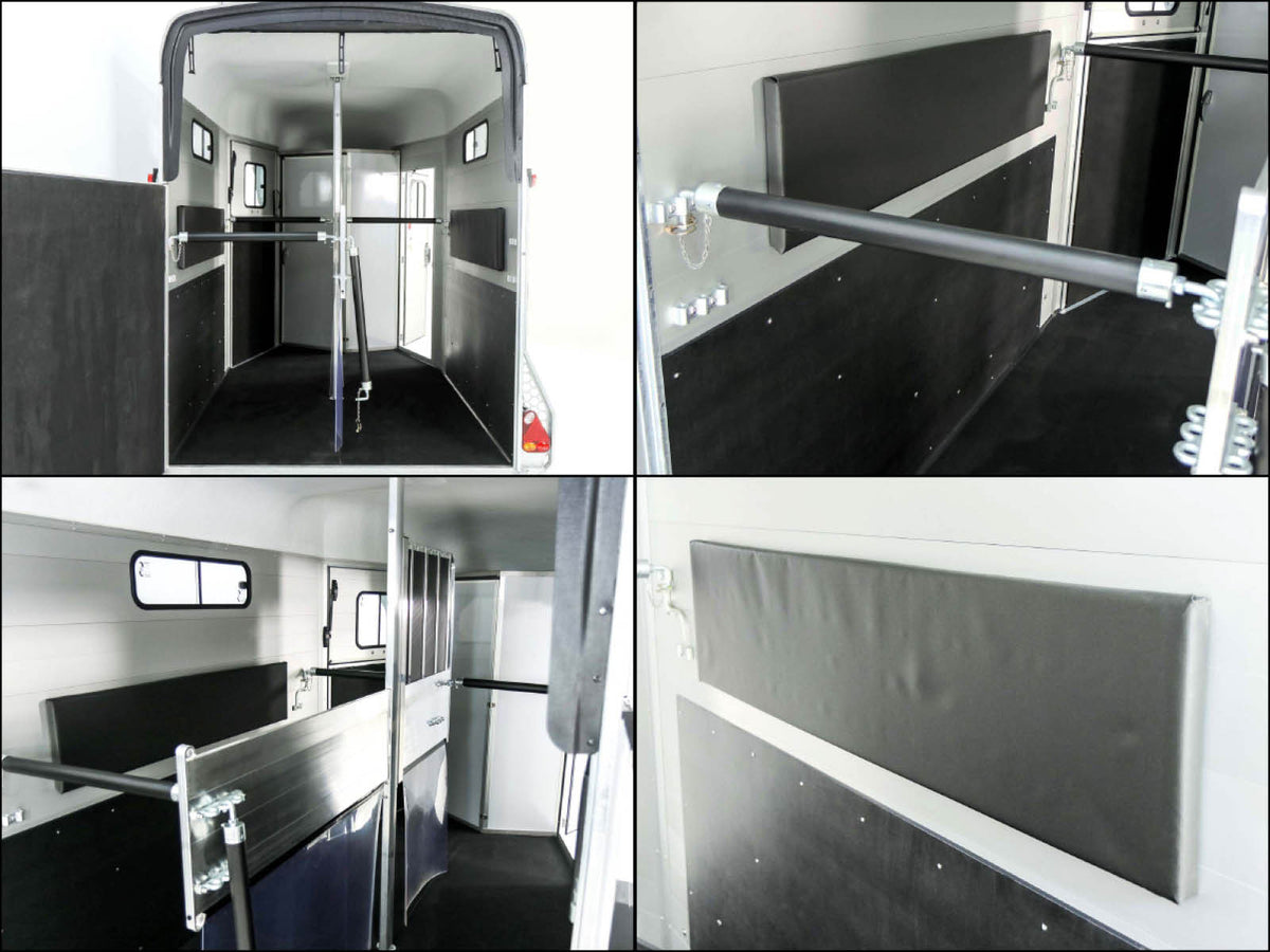 Cheval Liberte Pferdeanhänger Touring XL Country|Sattelkammer|Frontausstieg|schwarz