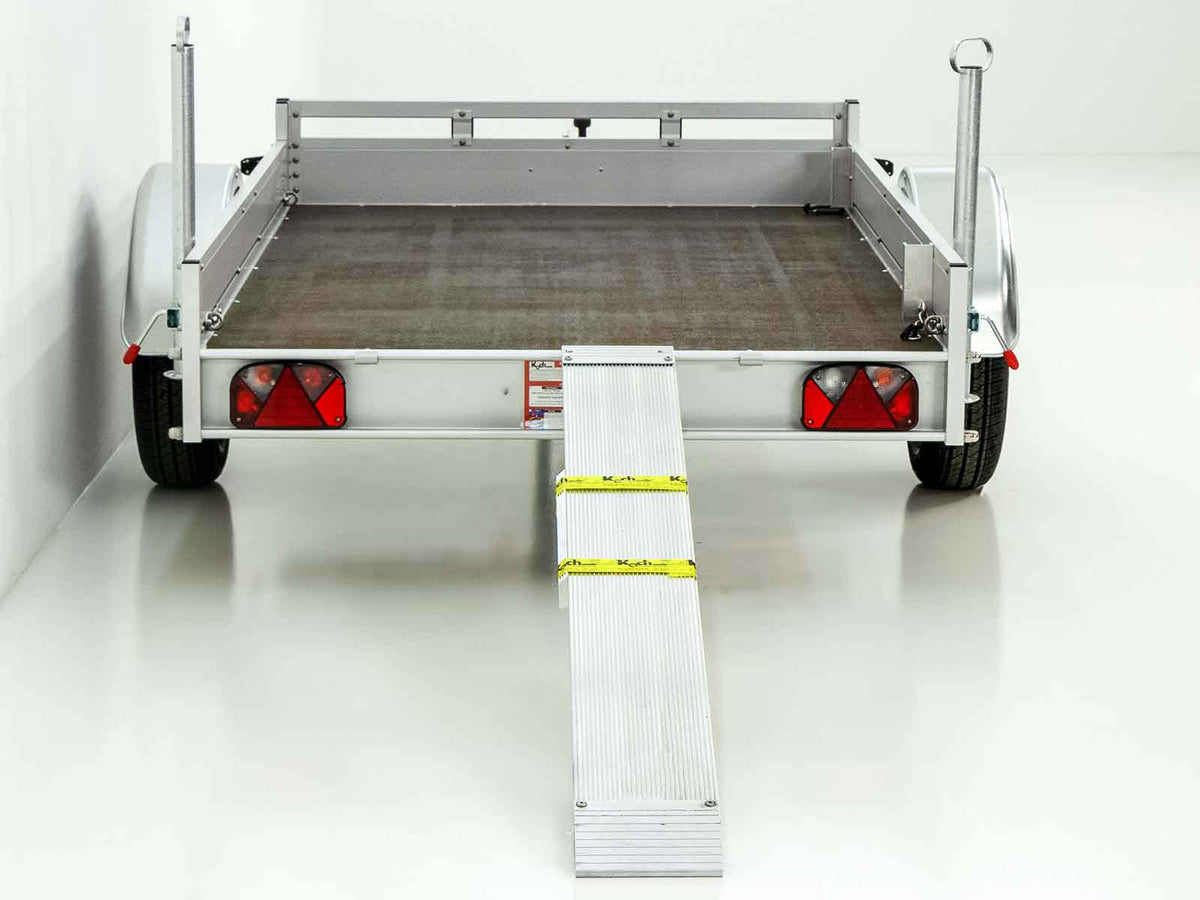Koch Motorradanhänger 150x250cm 1.3t 2er 100km/h Typ 6.13 M