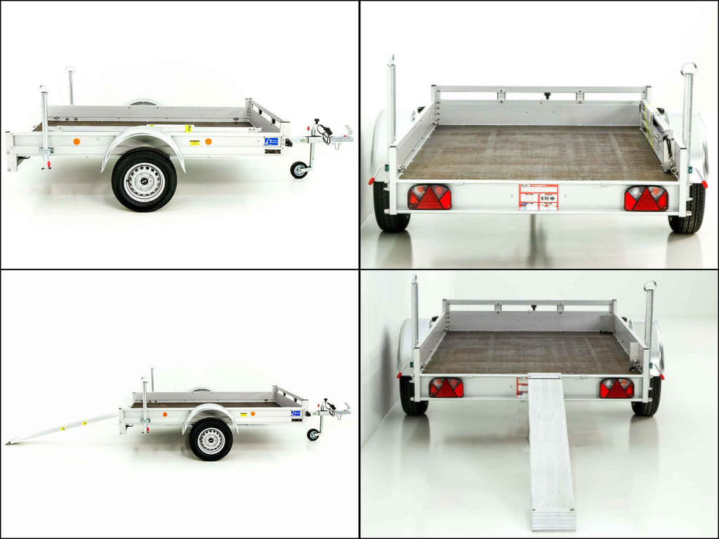 Motorradanhänger 125x250cm 750kg|Typ U4 M|Koch