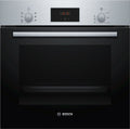 Bosch Serie 2 Einbaubackofen – 66 Liter, Energieeffizienzklasse A, silber