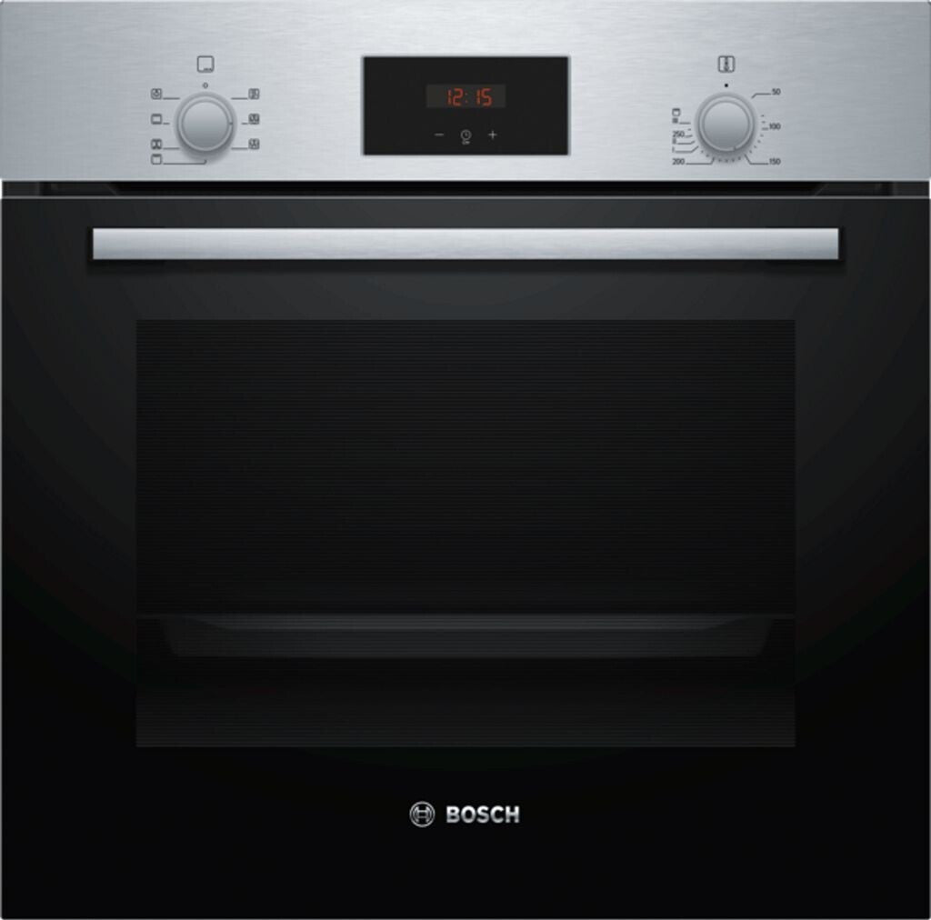 Bosch Serie 2 Einbaubackofen – 66 Liter, Energieeffizienzklasse A, silber