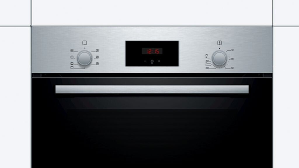 Bosch Serie 2 Einbaubackofen – 66 Liter, Energieeffizienzklasse A, silber