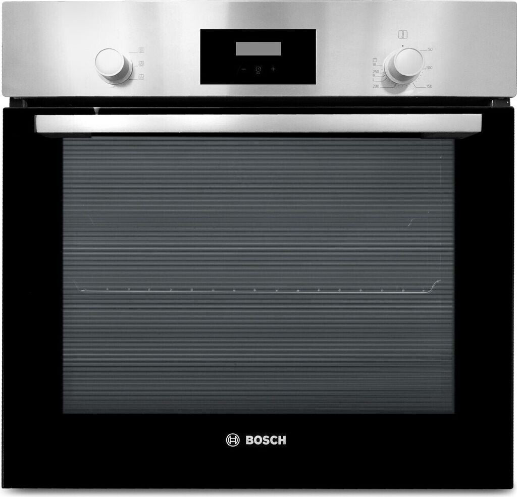 Bosch Serie 2 Einbaubackofen – 66 Liter, Energieeffizienzklasse A, silber