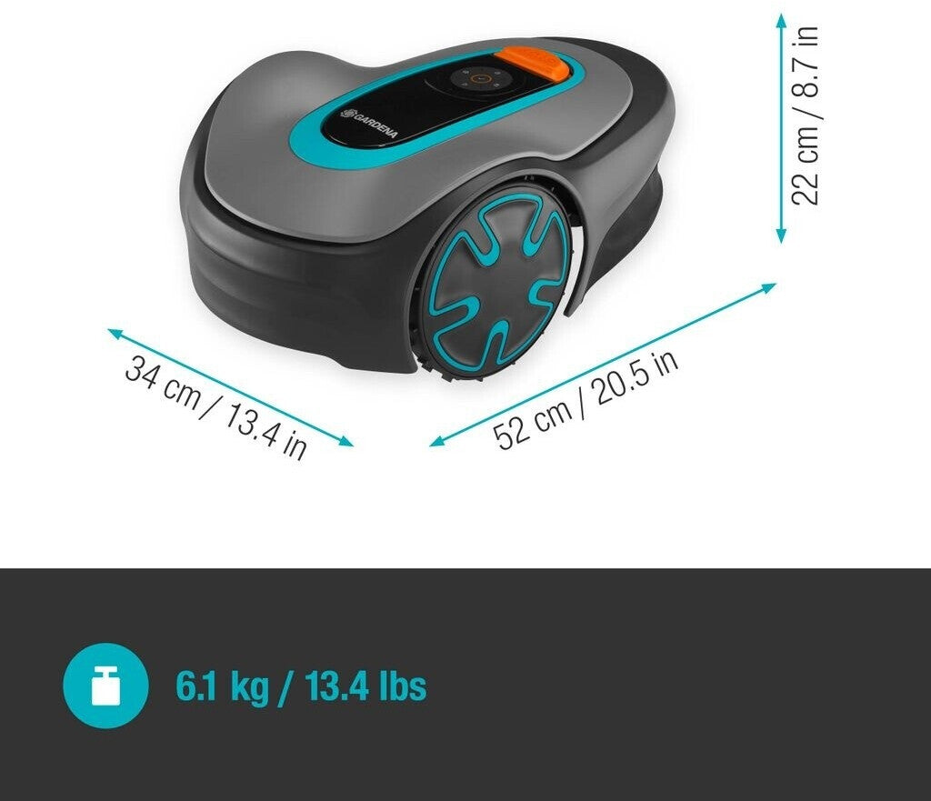 Gardena SILENO minimo 250 m² mit Bluetooth (15201-20)