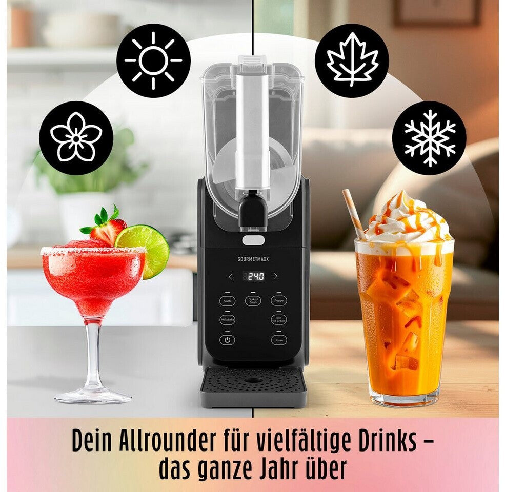 GOURMETmaxx Slushy Ice Maker 19174 Slush-Maschine 2,8 L