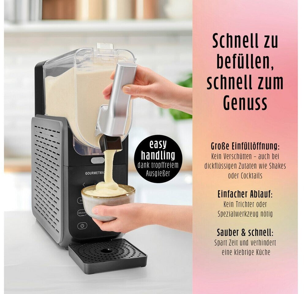 GOURMETmaxx Slushy Ice Maker 19174 Slush-Maschine 2,8 L