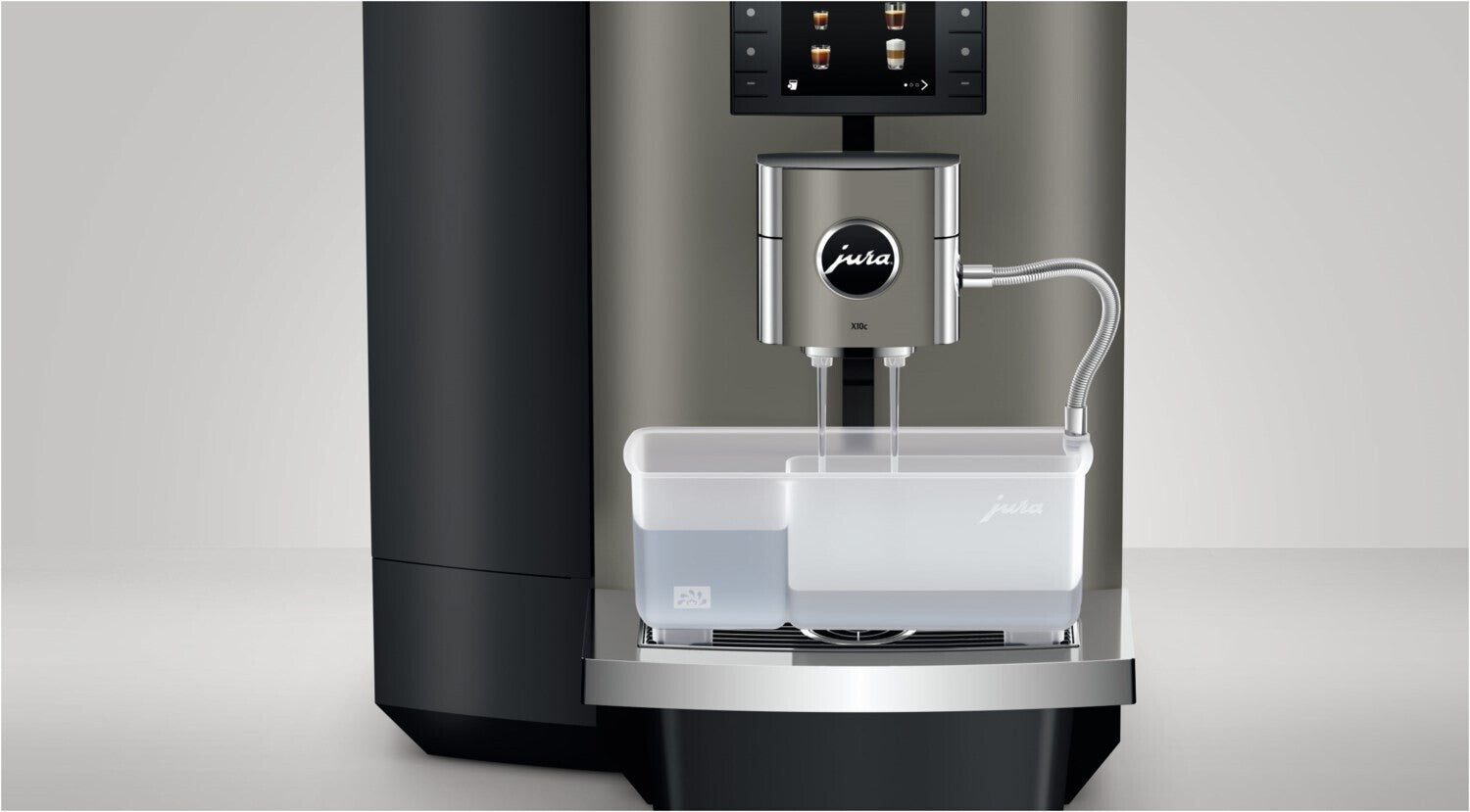 JURA Kaffeevollautomat X10 Dark Inox