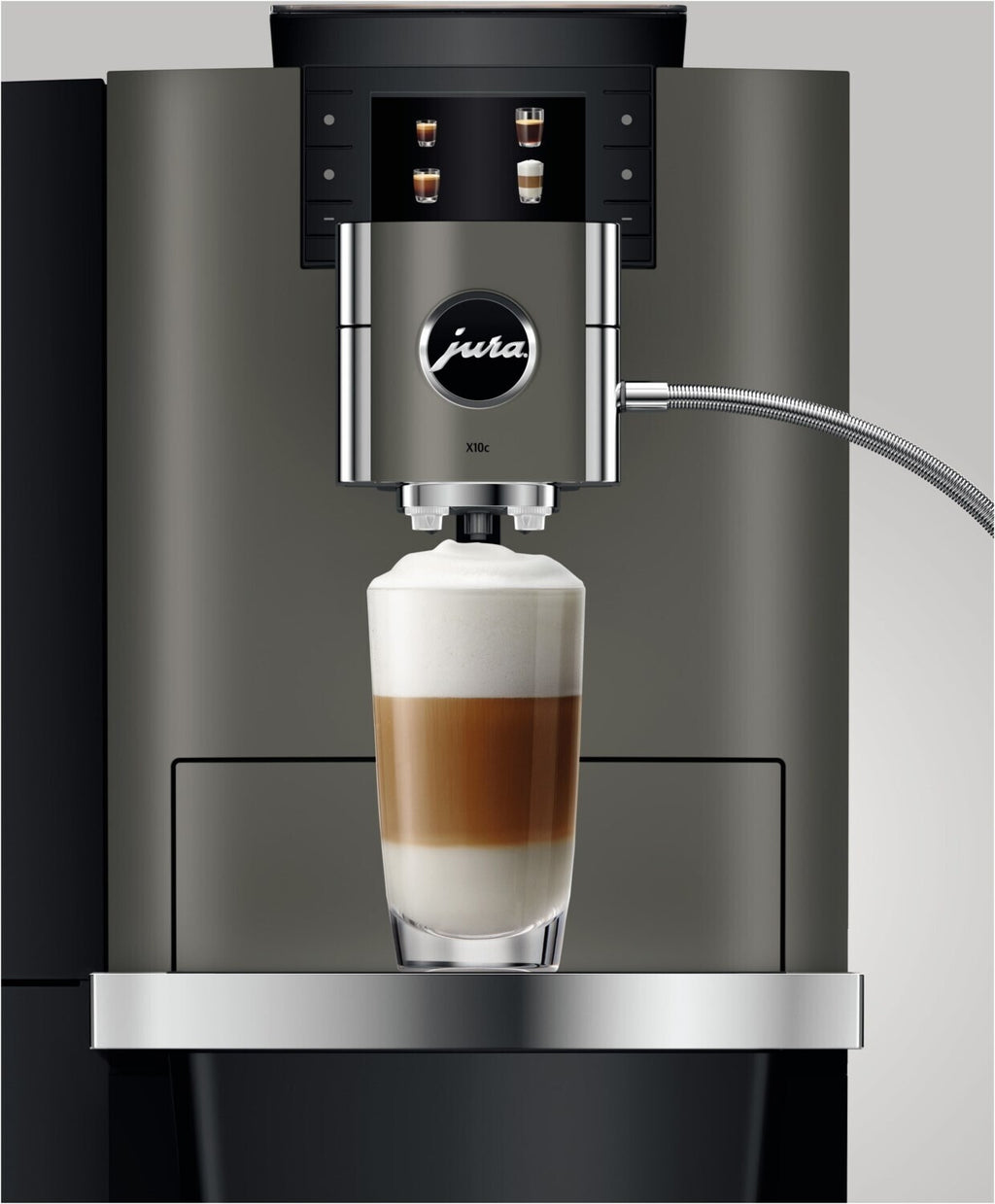 JURA Kaffeevollautomat X10 Dark Inox