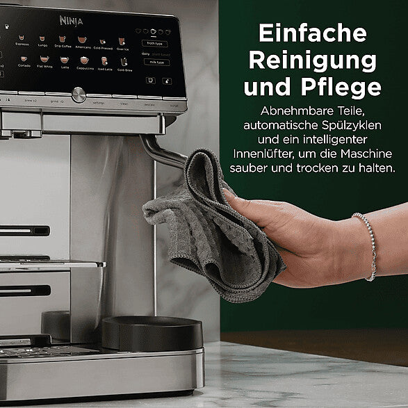 NINJA Kaffeevollautomat AutoBarista Pro Kaffeemaschine AE1051EU
