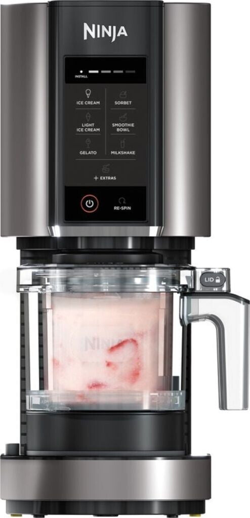 Ninja Creami NC300EU Speiseeismaschine – 1,4 Liter, 800 Watt, schwarz/silber