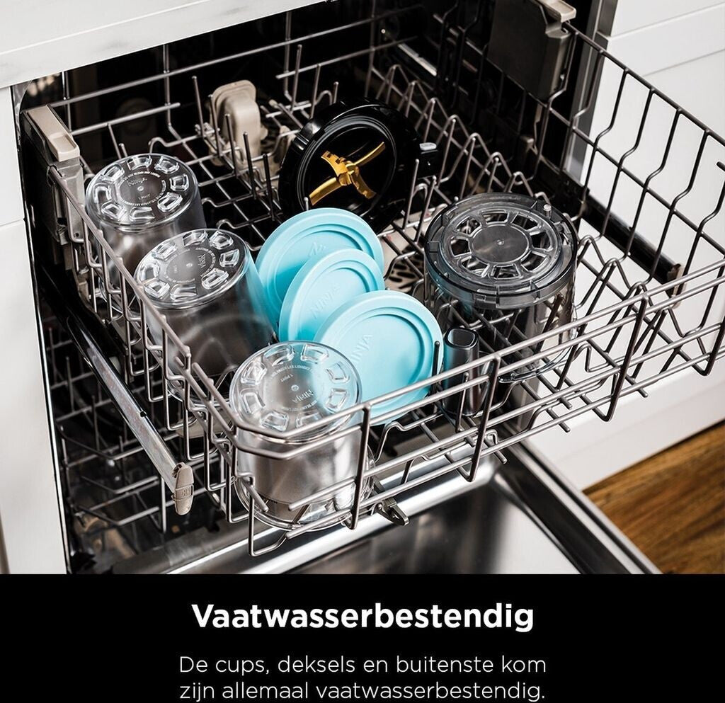 Ninja Creami NC300EU Speiseeismaschine – 1,4 Liter, 800 Watt, schwarz/silber