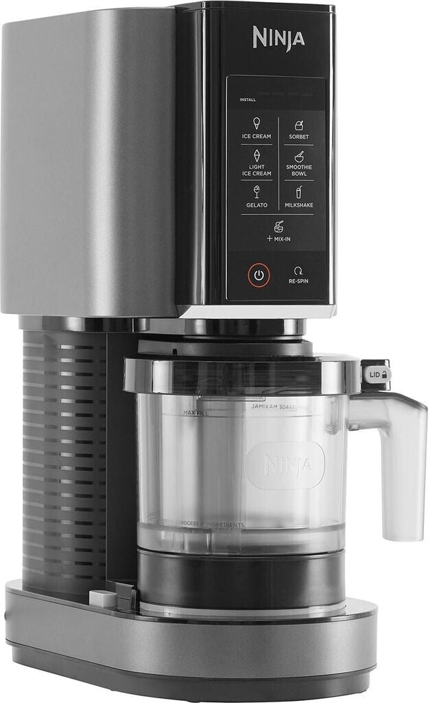 Ninja Creami NC300EU Speiseeismaschine – 1,4 Liter, 800 Watt, schwarz/silber