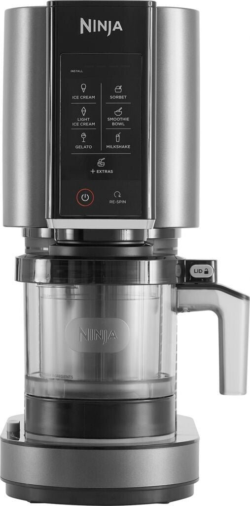 Ninja Creami NC300EU Speiseeismaschine – 1,4 Liter, 800 Watt, schwarz/silber