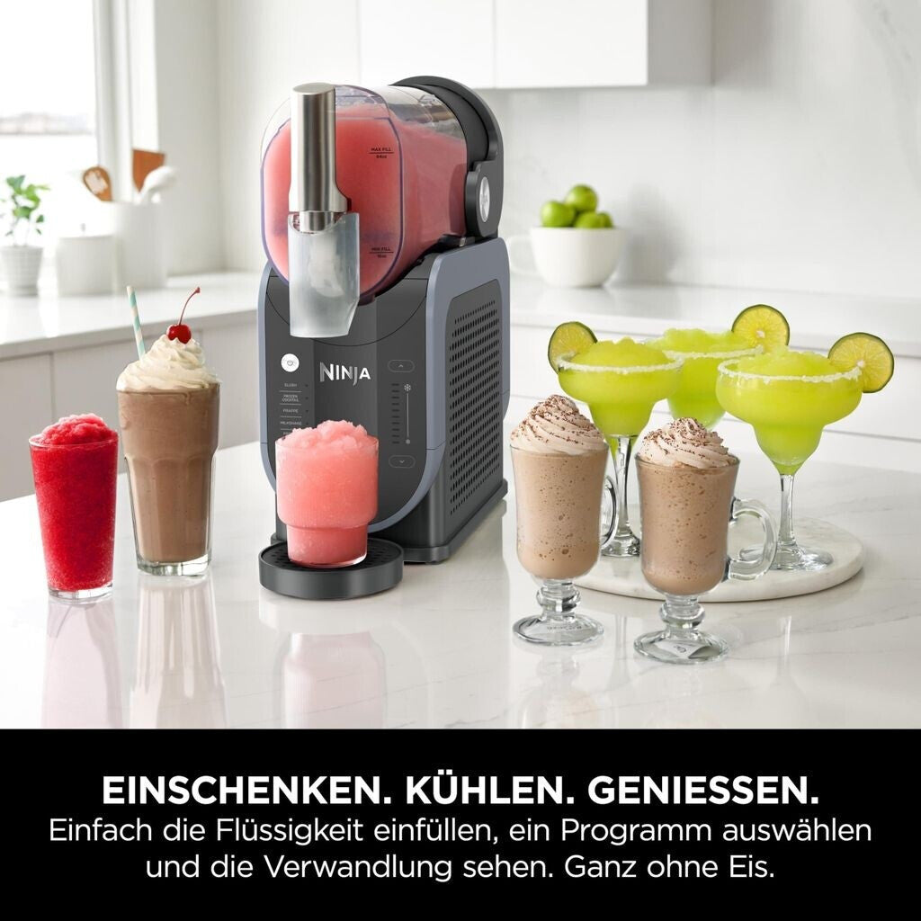 Ninja Slushi FS301EU Slush-Maschine für Cocktails, Slush Ice & Frozen Drinks