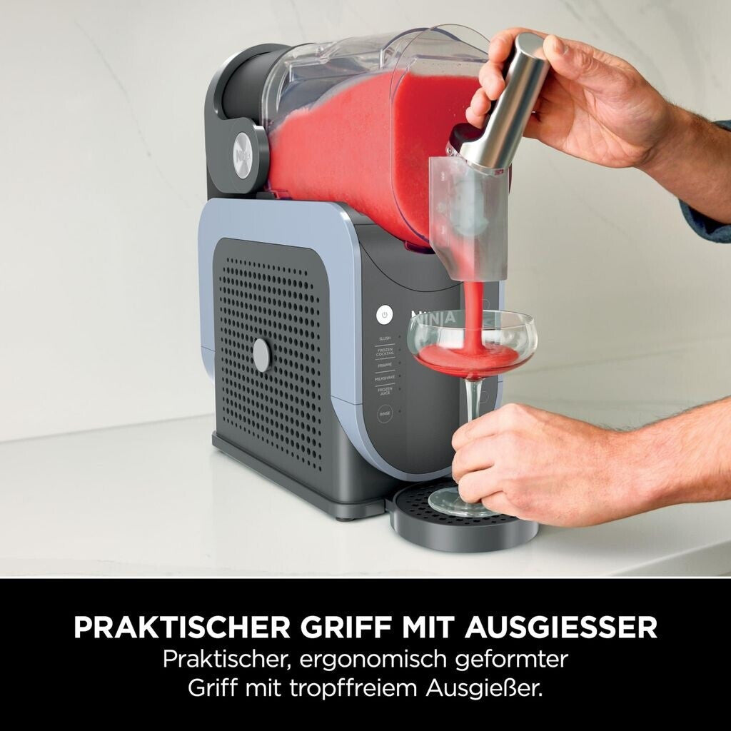 Ninja Slushi FS301EU Slush-Maschine für Cocktails, Slush Ice & Frozen Drinks