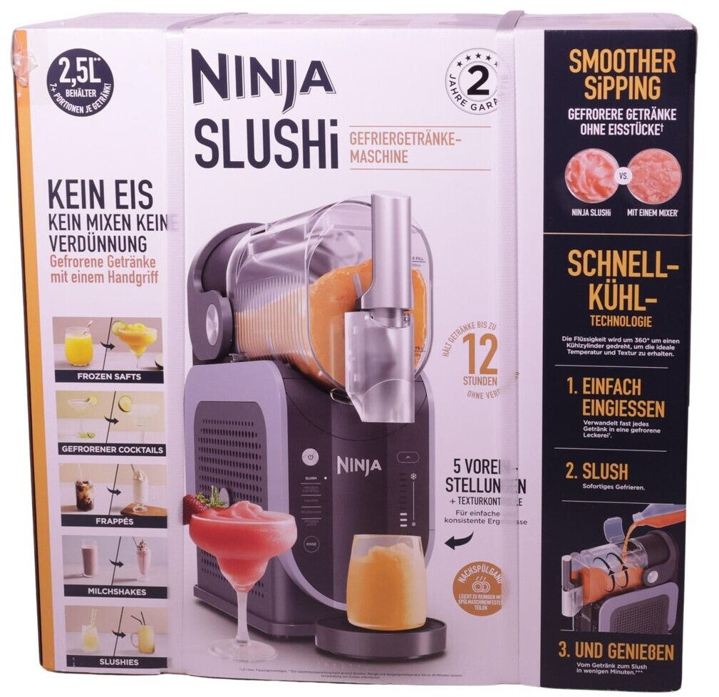 Ninja Slushi FS301EU Slush-Maschine für Cocktails, Slush Ice & Frozen Drinks