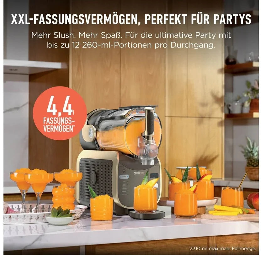 Ninja SLUSHi MAX FS605EUBR Slush-Eismaschine Mokka, 4,4 L, 440 W