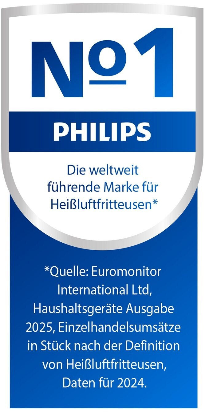 Philips 5000 Series NA555/00 Heißluftfritteuse Doppel 9L