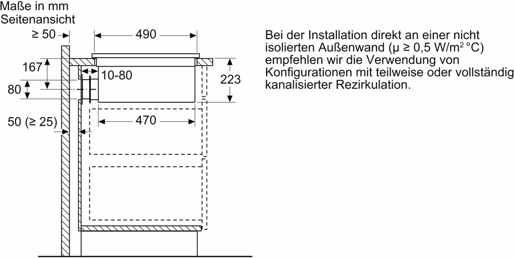 Siemens ed877hq26e iQ500 Kochfeld mit Dunstabzug