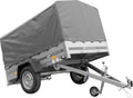 Unitrailer Garden Trailer 201 Kipp PKW-Anhänger 750kg mit Stützrad, Hochplane & Hochspriegel